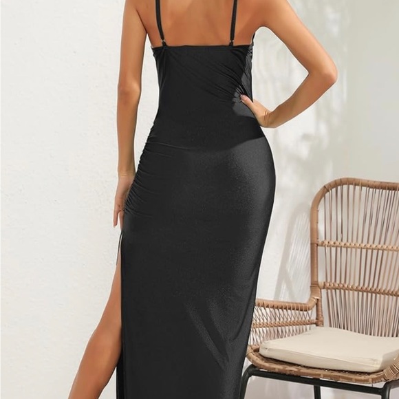 Black formal maxi dress - Picture 2 of 5